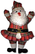 Xmas Ornament - Kilted Father Christmas*