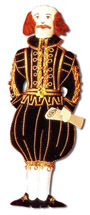 Xmas Ornament - William Shakespeare