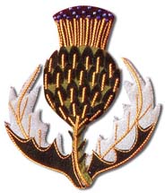 Xmas Ornament - Thistle*