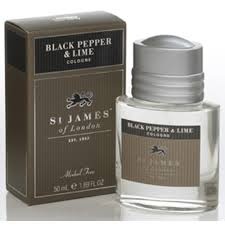 St James Cologne Spray - Black Pepper & Lime (50 ml)